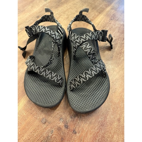 Chaco  Z/Cloud 2 Sandals - Women's Black White Size 5 - Picture 1 of 10